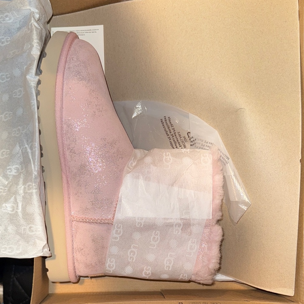 UGG Sparkly Pink Boots